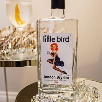 Personalised Little Bird Gin, 3 of 6