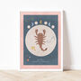 Scorpio Astrology Print For Kids, thumbnail 1 of 2