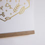 If You're Looking For A Sign Gold Foil A3 Print, thumbnail 4 of 6