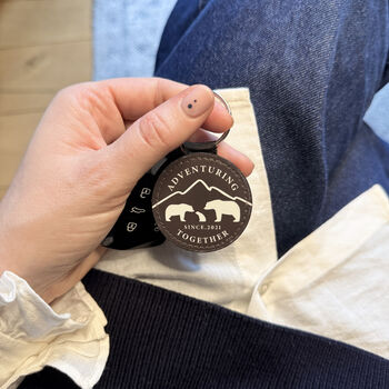 Bear Family Personalised Mother's Day Keyring, 2 of 5