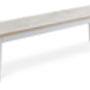 Ridley Grey Dining Bench Large, thumbnail 2 of 4