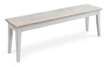Ridley Grey Dining Bench Large, 2 of 4