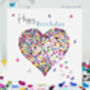 Mummy Birthday Butterfly Heart Butterflies Card, thumbnail 7 of 12