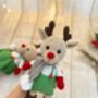 Christmas Gift, Santa`s Reindeer Toy, Rudolph, thumbnail 4 of 8