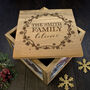 Personalised Our Family Believes Christmas Memory Box, thumbnail 2 of 5