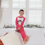 Personalised Nordic Penguin Kids Christmas Pyjamas, thumbnail 6 of 12