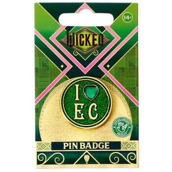 Wicked I Love Emerald City Pin Badge, 3 of 3