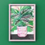 Keep Growing Plant Addict Art Print, thumbnail 4 of 10