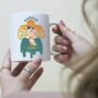 Personalised 70's Retro Mug, thumbnail 3 of 6