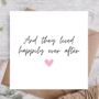 Happily Married Card | Congratulation Wedding Card, thumbnail 1 of 3