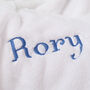 Personalised White Faux Fur Baby Blanket, thumbnail 3 of 4