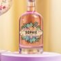 Personalised Floral Name Gin Bottle, thumbnail 3 of 3