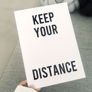 Keep Your Distance Print, 2 of 5