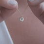 The Pebble 9ct Gold Charm Pendant With White Topaz, thumbnail 1 of 8
