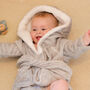 Personalised Moon And Stars Dressing Gown Gift For Baby, thumbnail 2 of 7