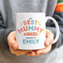 Personalised Best Mummy Award Coaster, thumbnail 2 of 4