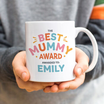 Personalised Best Mummy Award Coaster, 2 of 4