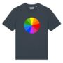 Artist Colour Wheel T Shirt For Painters, thumbnail 1 of 2