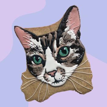 Bespoke Animal/ Pet Portrait Iced Biscuit, 6 of 12
