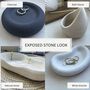 Stone Irregular Shape Minimalist Home Jewellery Tray, thumbnail 5 of 5