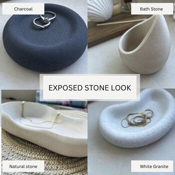 Stone Irregular Shape Minimalist Home Jewellery Tray, 5 of 5