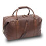 Personalised Luxury Brown Colombian Leather Holdall, thumbnail 7 of 11