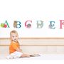 Bright Alphabet Wall Stickers, thumbnail 1 of 2