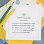 Definition Of Teaching Assistant Personalised Card, thumbnail 1 of 12