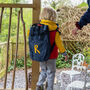Children's Personalised Initial Roll Top Backpack, thumbnail 8 of 8