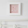 Framed Embroidered Initial Artwork, thumbnail 1 of 7