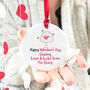 Happy Valentines Day Grandmother From The Bump Keepsake, thumbnail 1 of 2