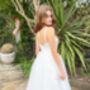 Fleur In Ivory ~ Junior Bridesmaid Dress, thumbnail 10 of 10
