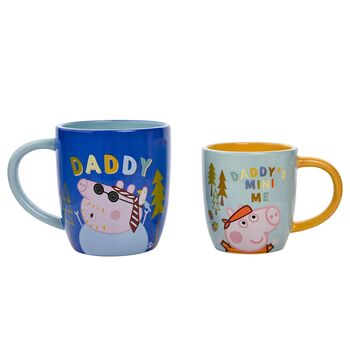 Peppa Pig Daddy And Me Mug Gift Set, 2 of 3