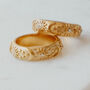 Eid Gift 18k Gold Plated Moon And Stars Celestial Ring, thumbnail 2 of 2