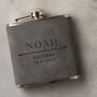 Personalised Groomsmen Hip Flask, thumbnail 3 of 9