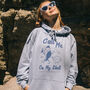 Call Me On My Shell Women's Staycation Slogan Hoodie, thumbnail 1 of 4