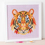 Mandala Tiger Diamond Painting Kit, thumbnail 1 of 6