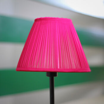 Hot Pink Chiffon Lampshade, 2 of 5