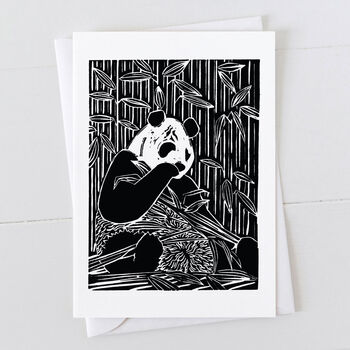 A Pack Of Six Lino Cut Cards, 7 of 7