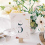 Pressed Flowers Table Numbers, thumbnail 7 of 7