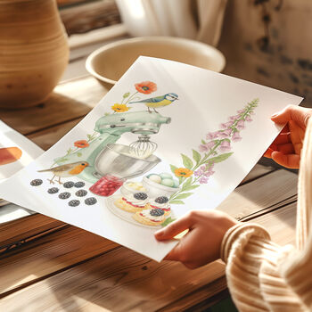 Kitchen Aid Style Wall Art Print, 2 of 5