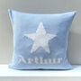 Personalised Knitted Star Cushion, thumbnail 9 of 11