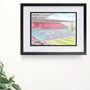 Aston Villa Fc 'New Holte End' Stadium Art Print, thumbnail 1 of 3