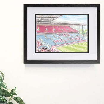 Aston Villa Fc 'New Holte End' Stadium Art Print, 2 of 3
