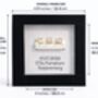 Personalised 17th Furniture Anniversary Love Sofa Frame Gift, thumbnail 2 of 8