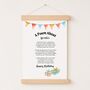 Personalised 80th Birthday Gift Print Special Poem, thumbnail 2 of 10