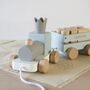 Personalised Wooden Pull Along Train, thumbnail 8 of 9