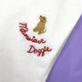 Personalised Organic Cotton Hand Embroidered T Shirt, thumbnail 5 of 7