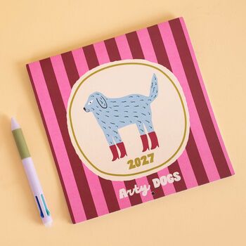 2027 Compact Wall Calendar | Arty Dogs, 6 of 8