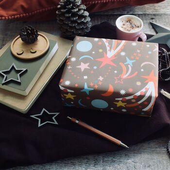 Zooming Shooting Star Wrapping Paper, 8 of 9